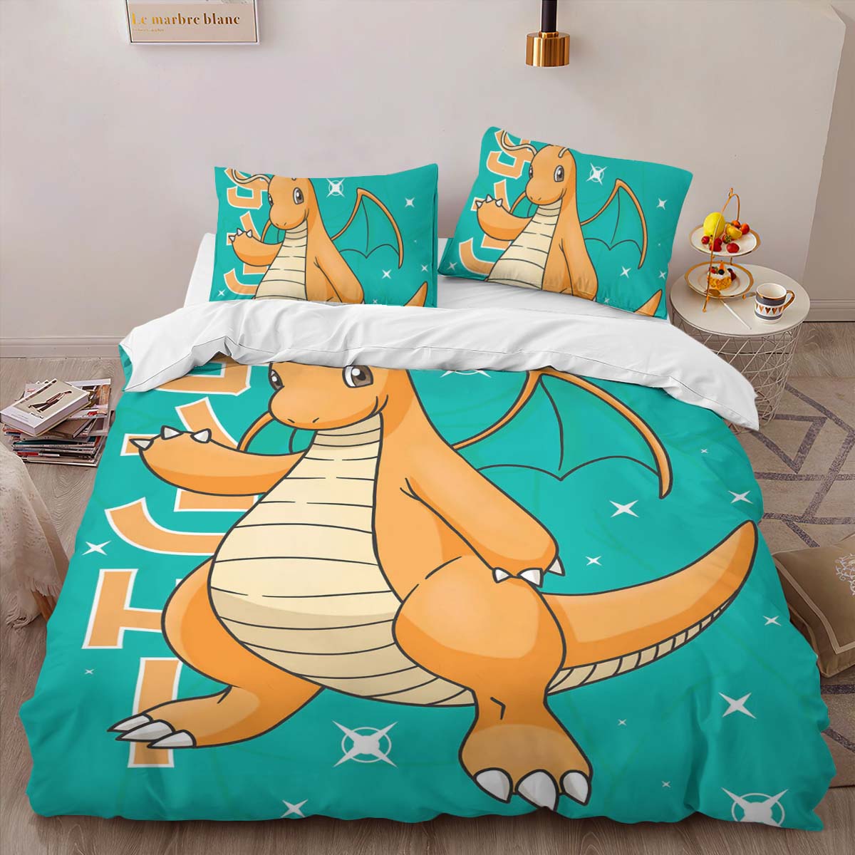 Dragonite Pokemon 3 Duvet Cover 2