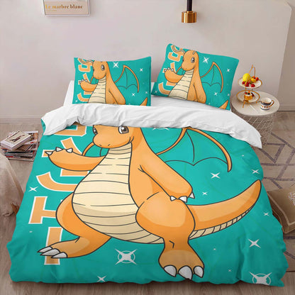 Dragonite Pokemon 3 Duvet Cover 2
