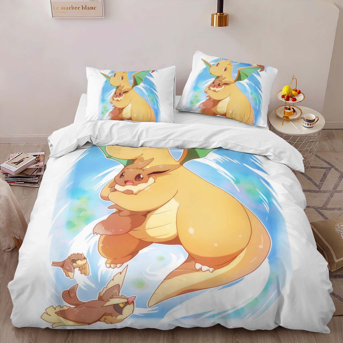 Dragonite Pokemon 5 Duvet Cover 2