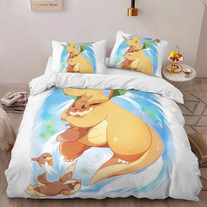 Dragonite Pokemon 5 Duvet Cover 2