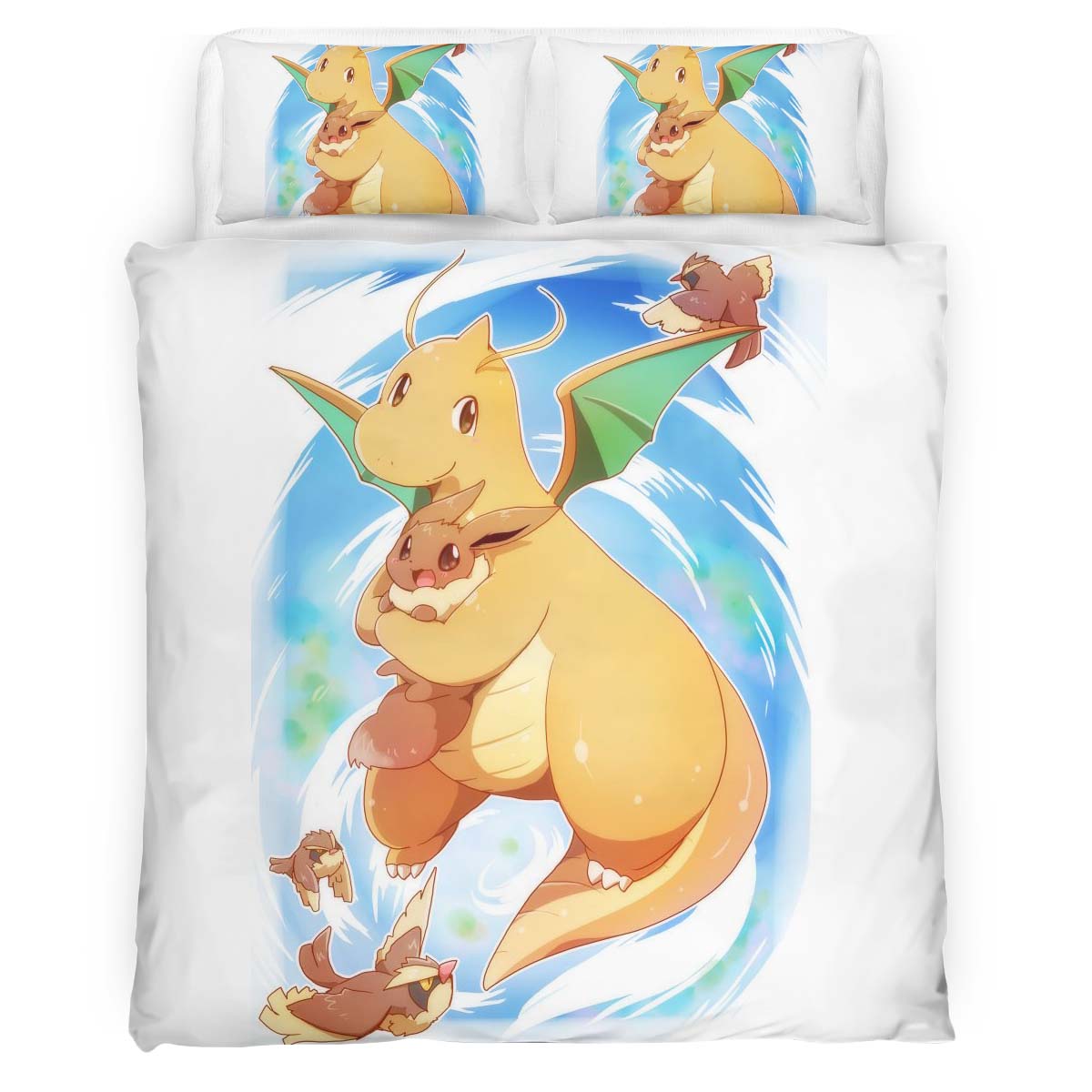 Dragonite Pokemon 5 Duvet Cover