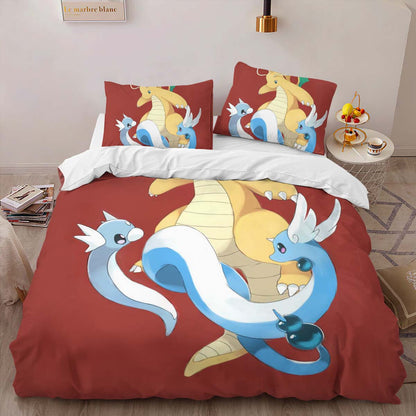 Dragonite Pokemon 6 Duvet Cover 2