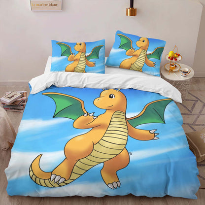 Dragonite Pokemon 7 Duvet Cover 2