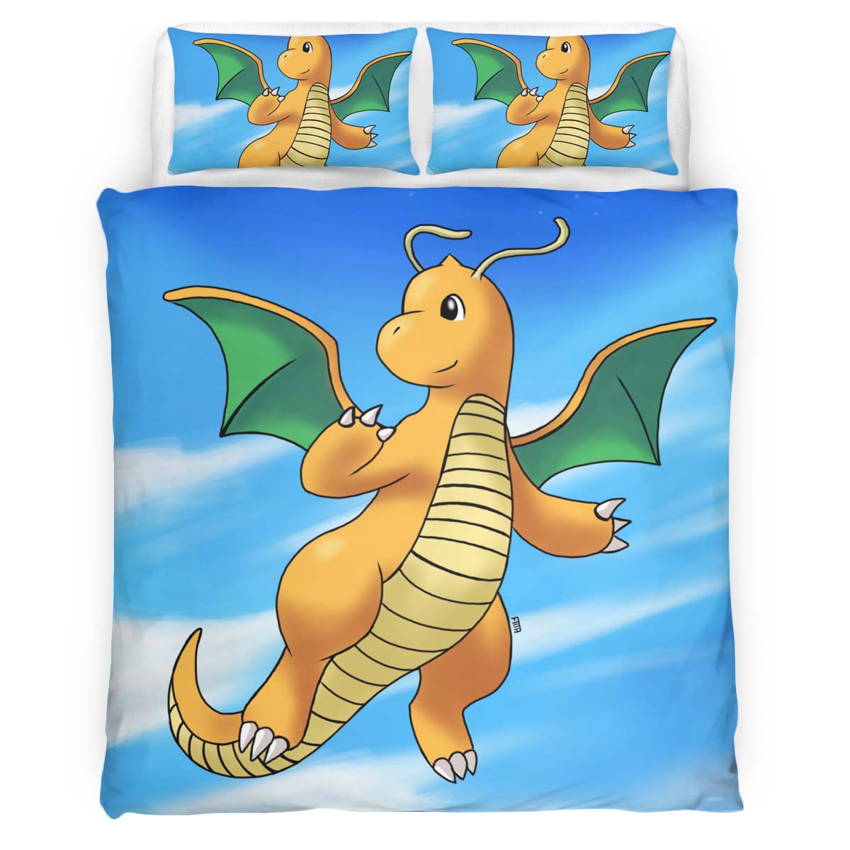 Dragonite Pokemon 7 Duvet Cover