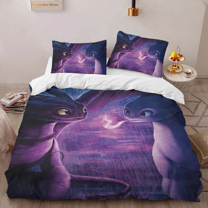 Dragons Toothless and Lightfury 13 Duvet Cover 2