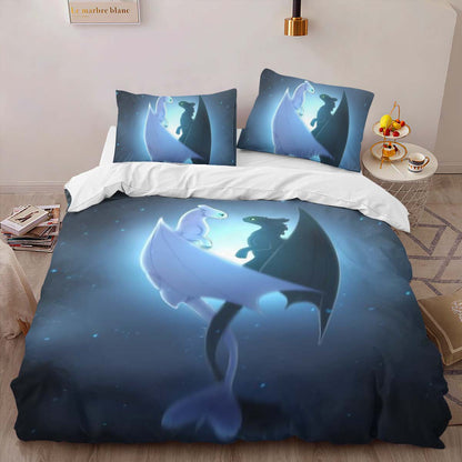 Dragons Toothless and Lightfury 6 Duvet Cover 2