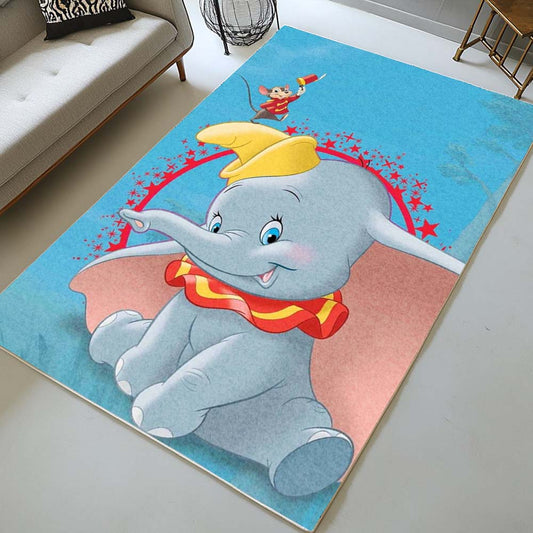 Dumbo and timothy q mouse 1 Rug