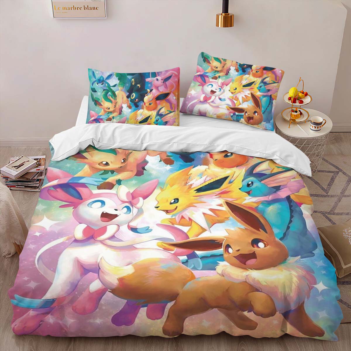 Eevee Evolution Pokemon 10 Duvet Cover 2