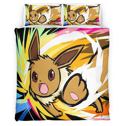 Eevee Evolution Pokemon 11 Duvet Cover