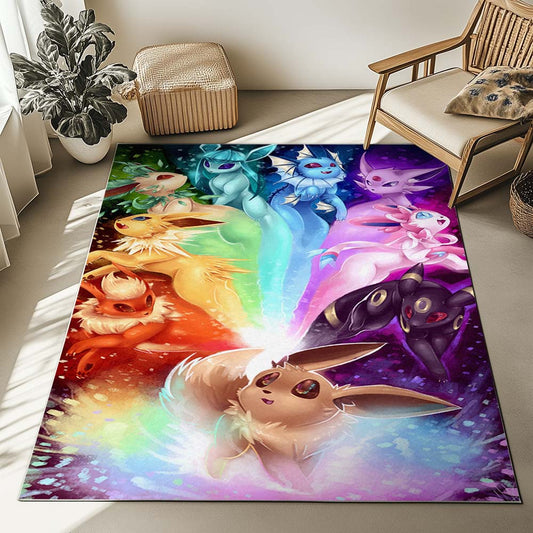 Eevee Evolution Pokemon 3 Rug
