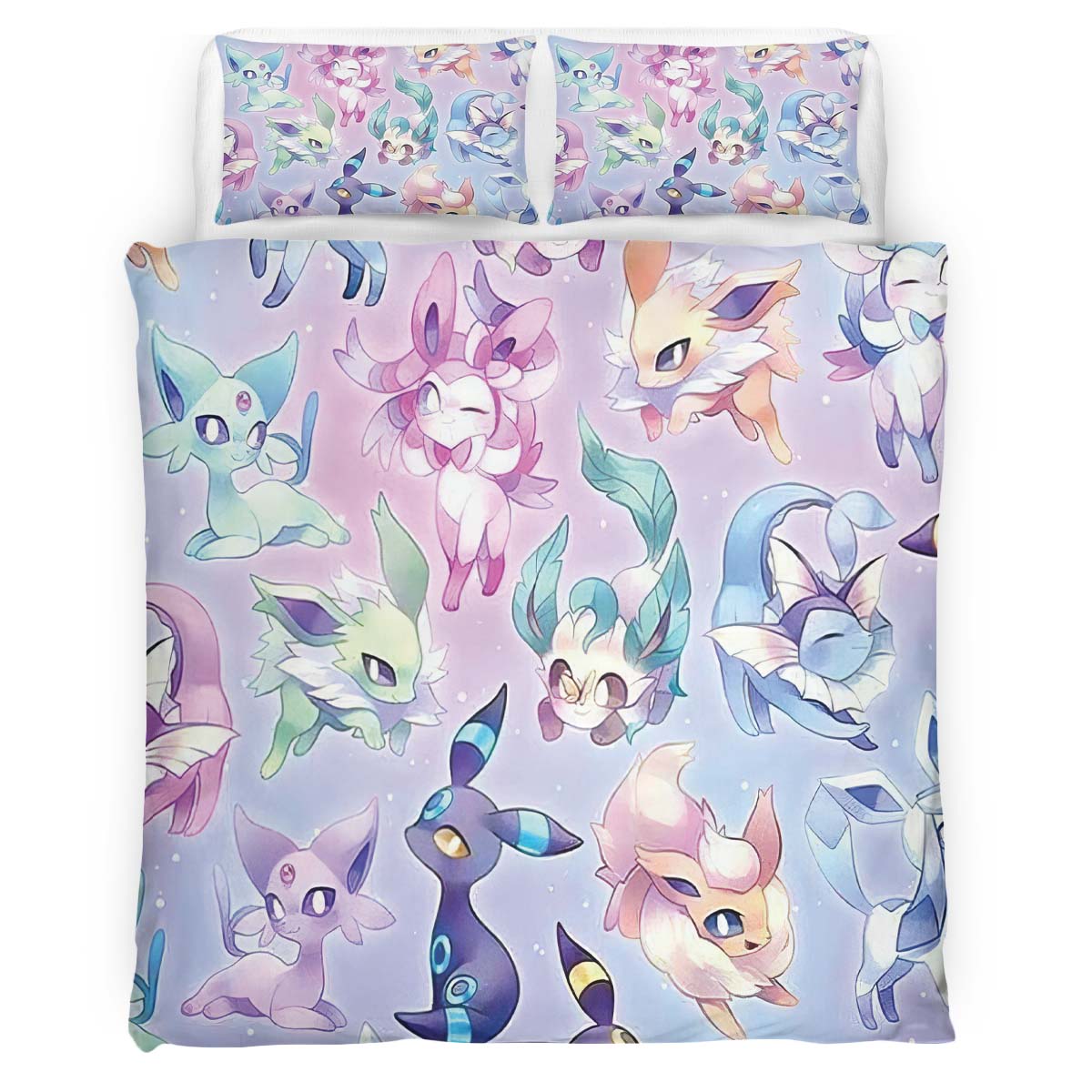 Eevee Evolution Pokemon 5 Duvet Cover
