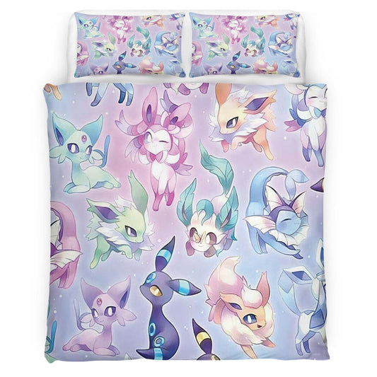 Eevee Evolution Pokemon 5 Duvet Cover