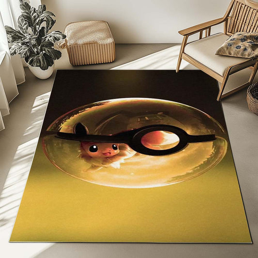Eevee Evolution Pokemon Ball Rug