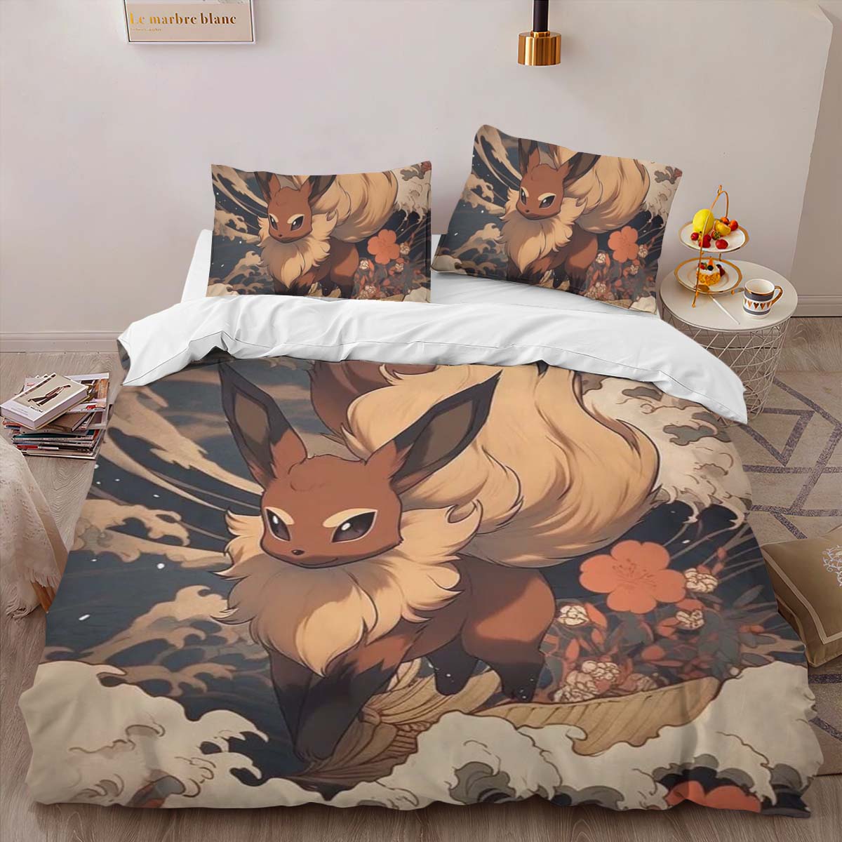 Eevee Pokemon 2 Duvet Cover 2