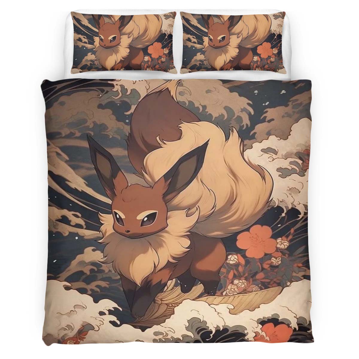 Eevee Pokemon 2 Duvet Cover