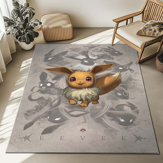 Eevee Pokemon 3 Rug