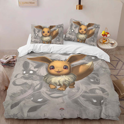 Eevee Pokemon 3 Duvet Cover 2