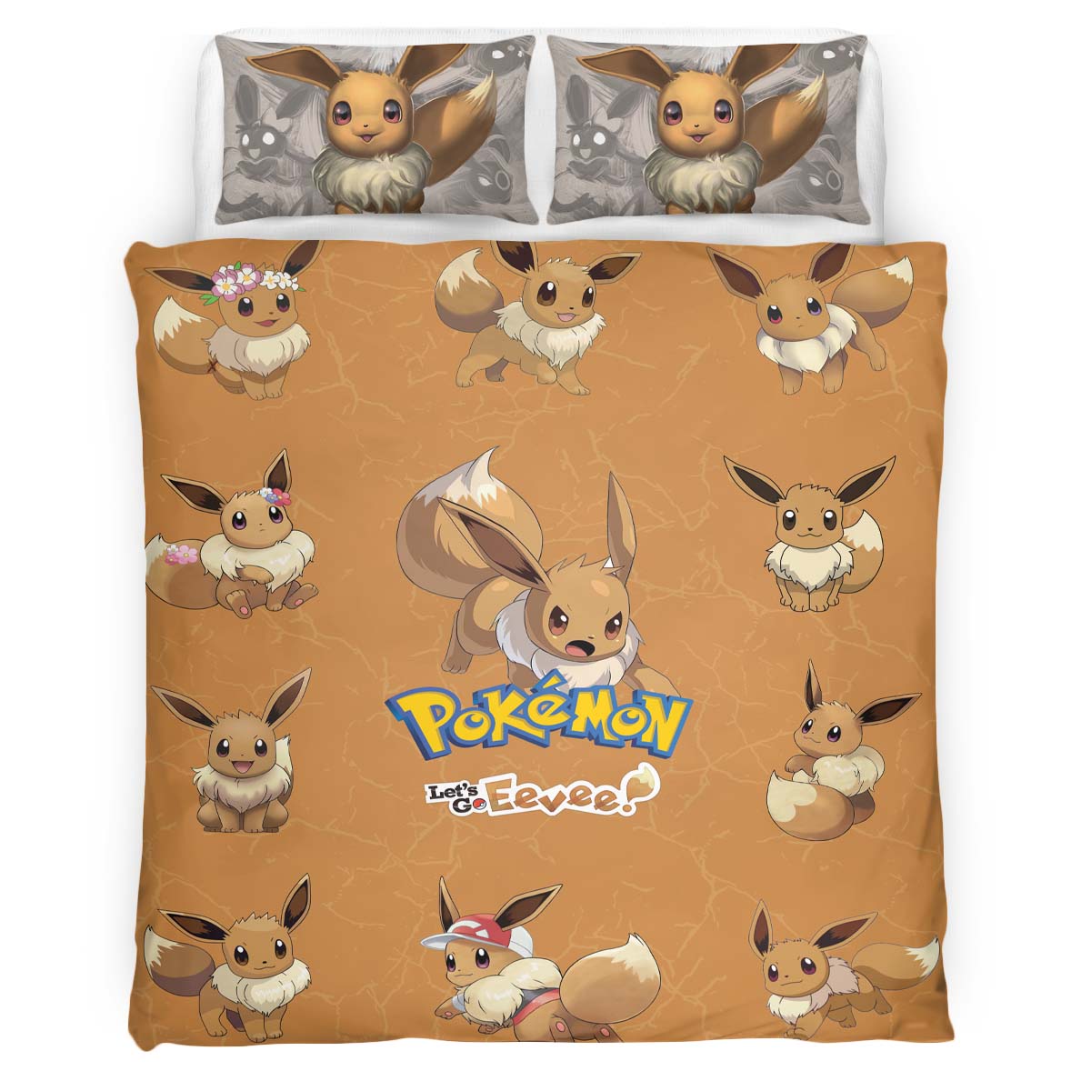Eevee Pokemon Duvet Cover