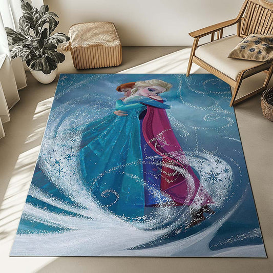 Elsa Anna Frozen Disney Rug