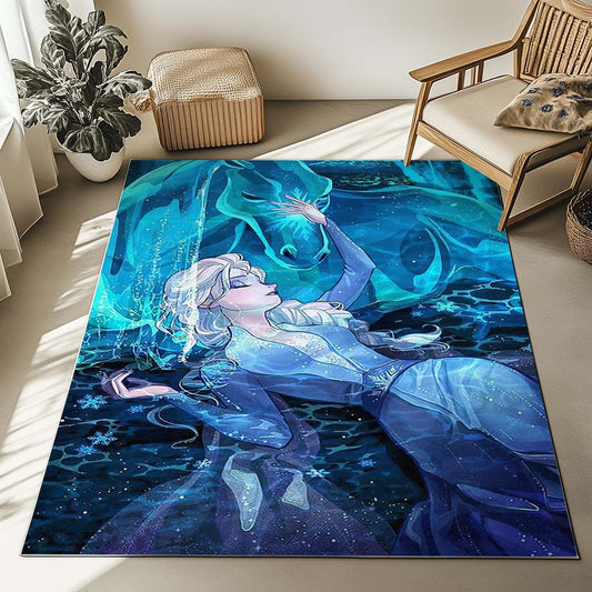 Elsa Disney Princess Frozen 1007 Rug