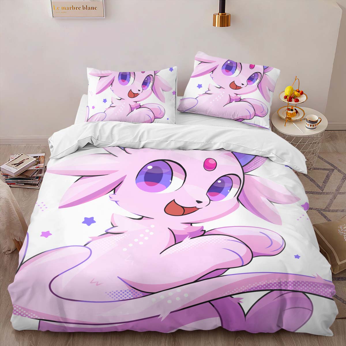Espeon Pokemon 5 Duvet Cover 2
