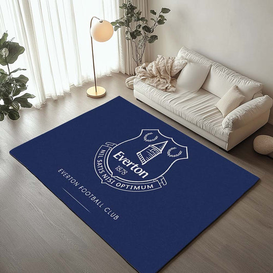 Everton FC 1878 Football Team Blue Rug