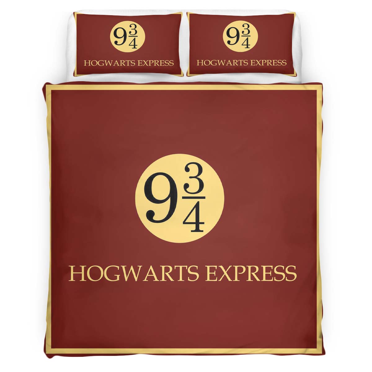 Express Ticket For The Magic Train Harry Potter Duvet Cover