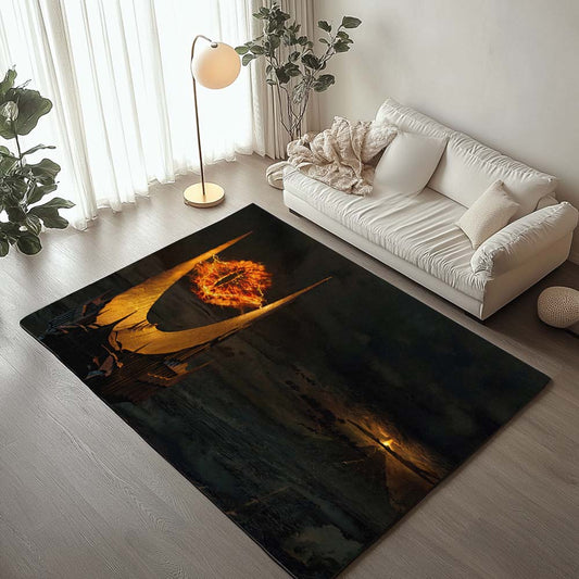 Eye of Sauron from The Lord of the Rings Rug