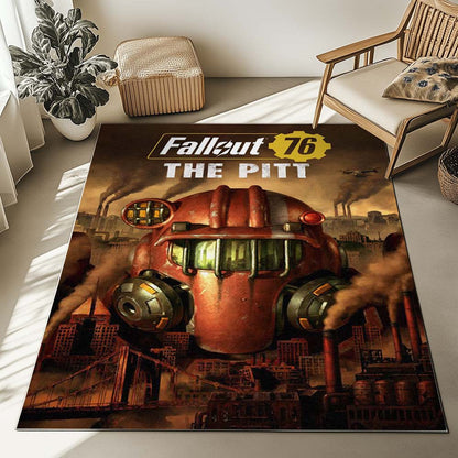 Fallout 76 Rug Fallout 76 The Pitt Rug – HotaHome