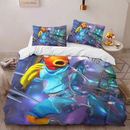 Fishsticks Run Fortnite Skin Duvet Cover 2
