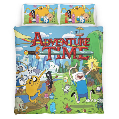 Fortnite Adventure Time All Skin Jake the Dog and Finn the Human Duvet Cover