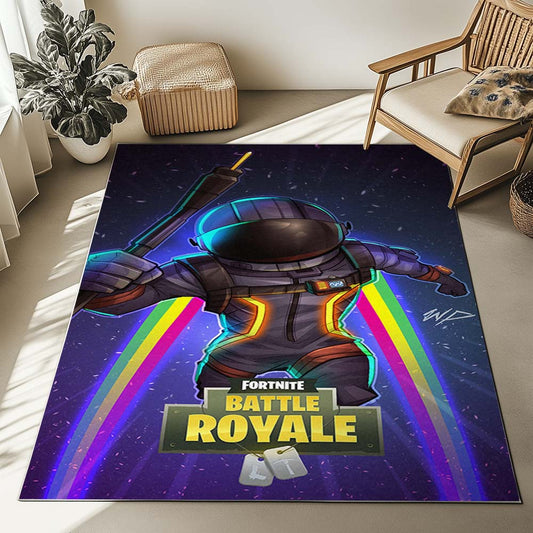 Fortnite Ballte Royale Space Galaxy Rug