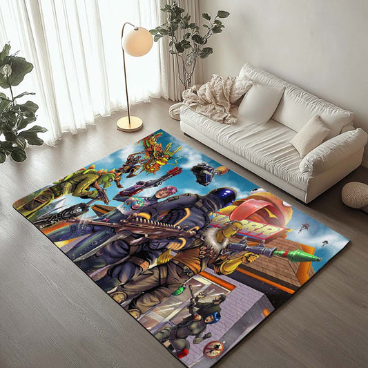 Fortnite Ballte Royale Space Galaxy All Skin Rug