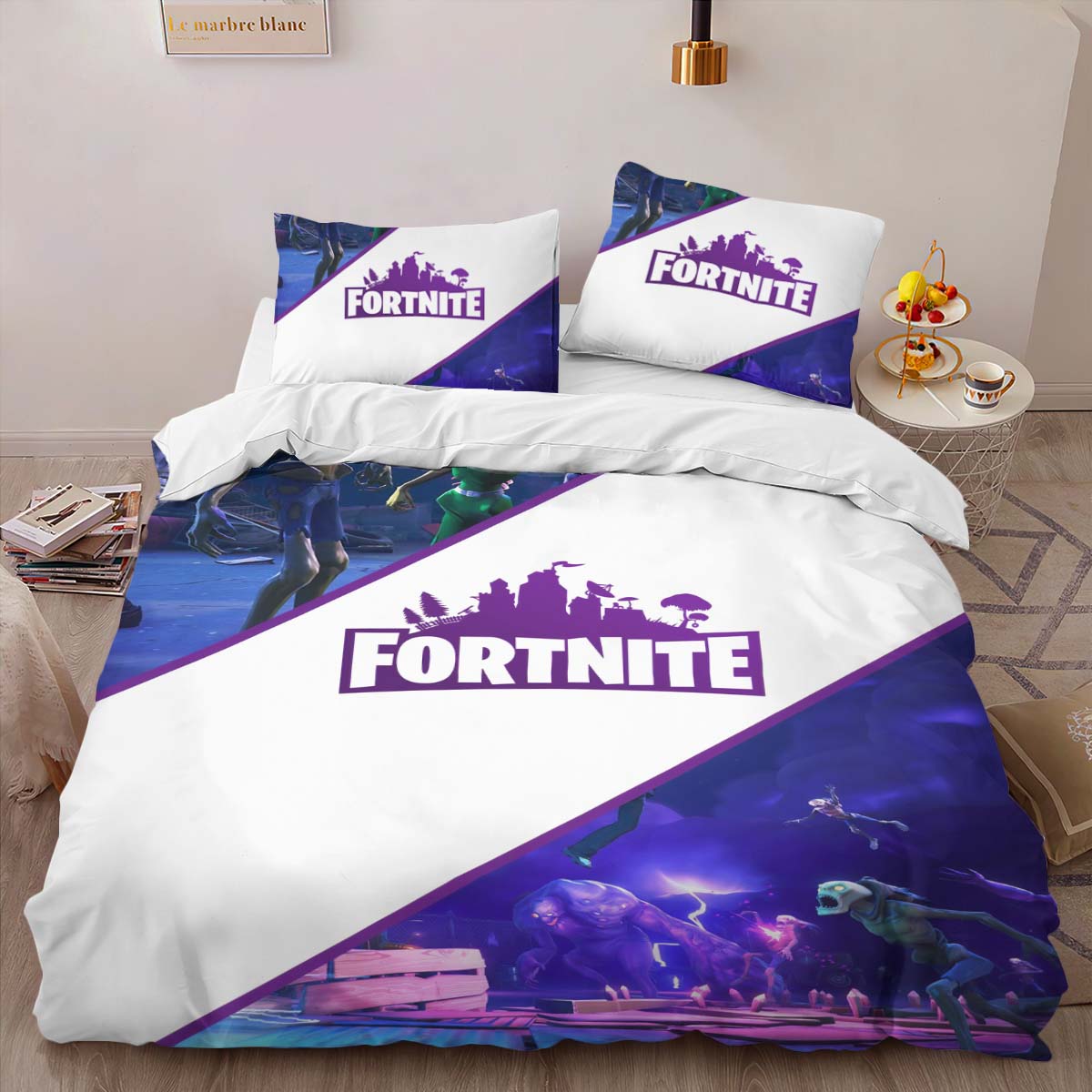 Fortnite Battle Royale Zombies Duvet Cover 2