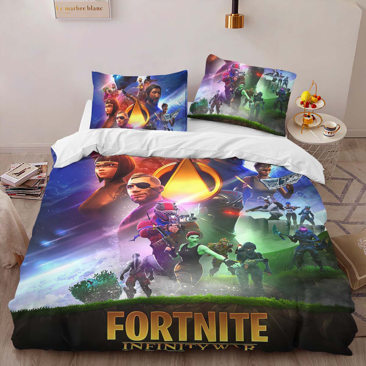 Fortnite Infinity War Skin Duvet Cover 2
