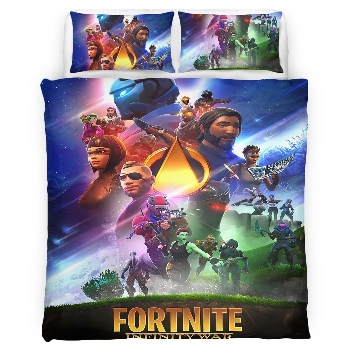 Fortnite Infinity War Skin Duvet Cover