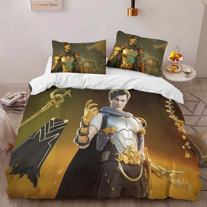 Fortnite Midas Skin Duvet Cover 2