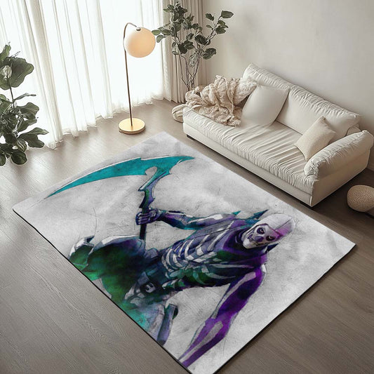Fortnite Skull Trooper skin 04 Rug