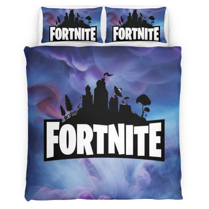 Fortnite Sky and Logo Duvet Cover