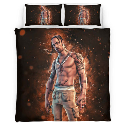 Fortnite Travis Scott Skin Duvet Cover