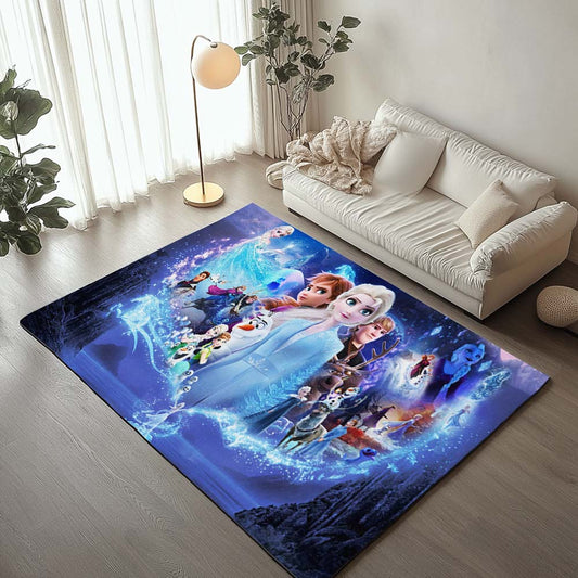 Frozen Disney All Characters 3 Rug