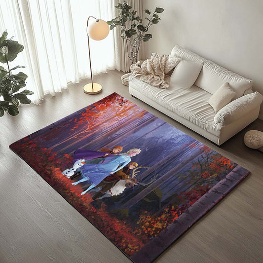 Frozen Disney All Characters 7 Rug