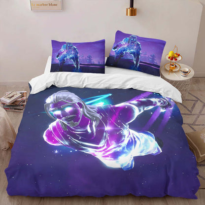 Galaxy Skin Fortnite 04 Duvet Cover 2
