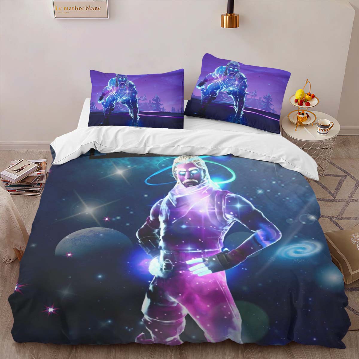 Galaxy Skin Fortnite Duvet Cover 2