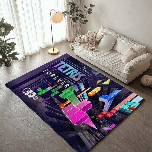 Game Boy Tetris Forever Rug