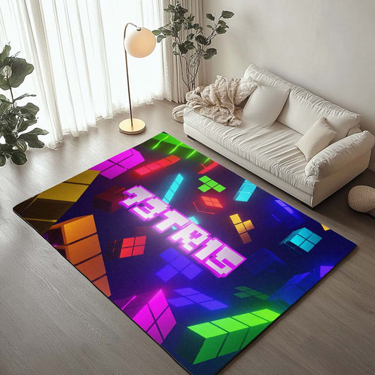 Game Boy Tetris Tetrimino 3 Rug