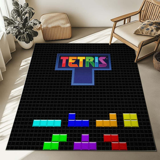 Game Boy Tetris Tetrimino 4 Rug