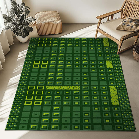 Game Boy Tetris Tetrimino 5 Rug