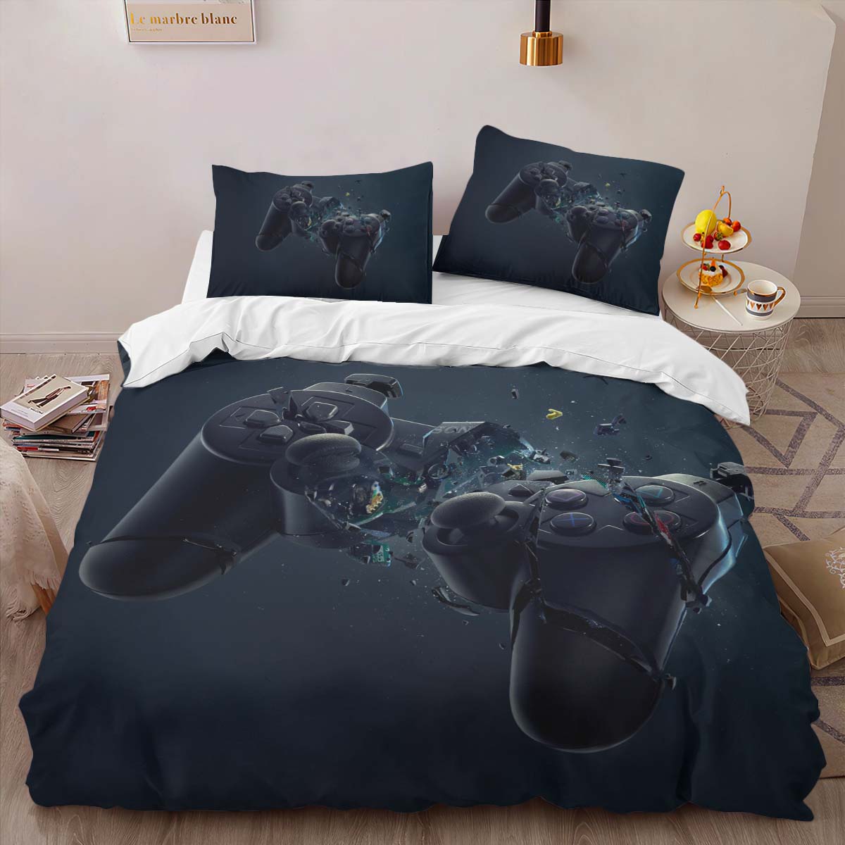 Game Controller PlayStation 04 Duvet Cover 2