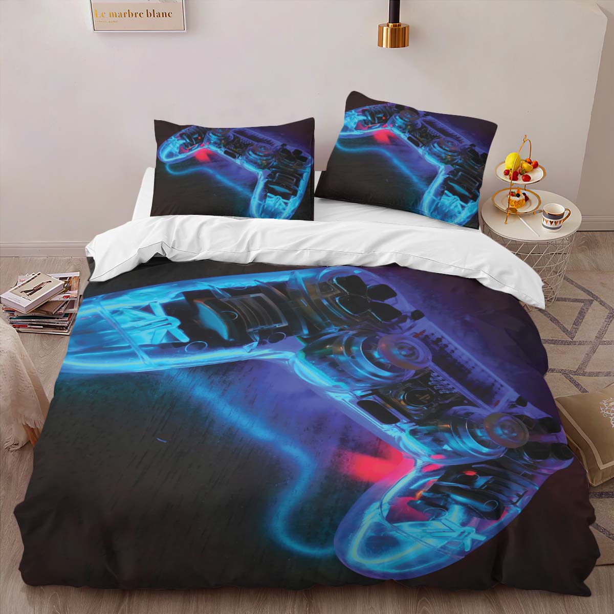 Game Controller PlayStation 06 Duvet Cover 2